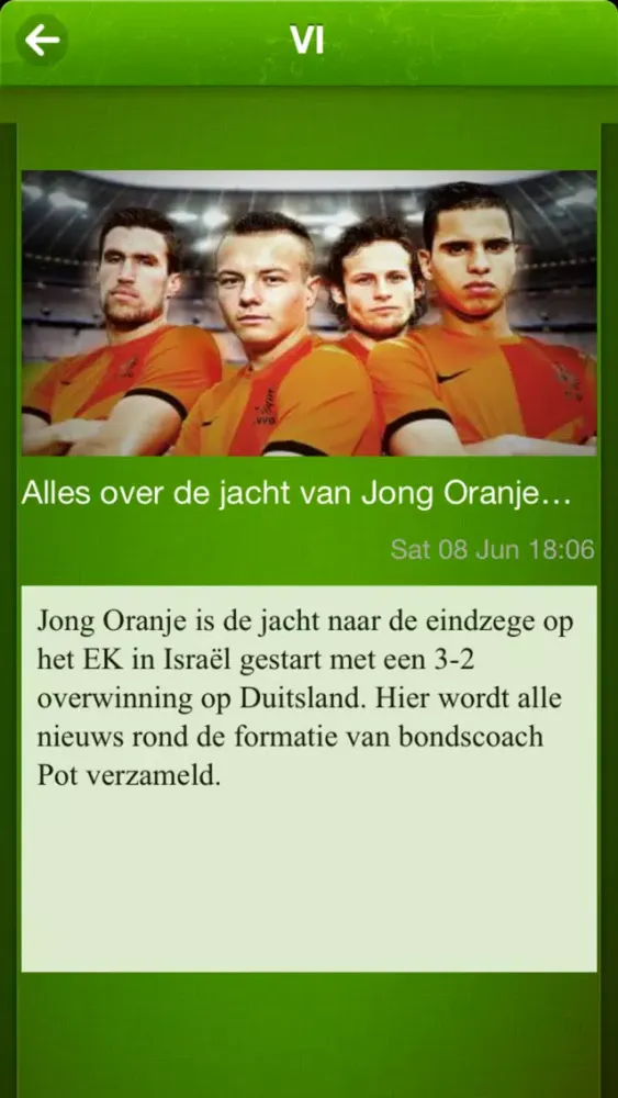 Voetbal-Nieuws Screenshots
