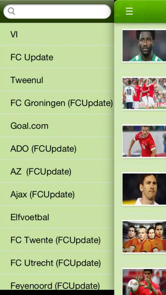Voetbal-Nieuws Screenshots