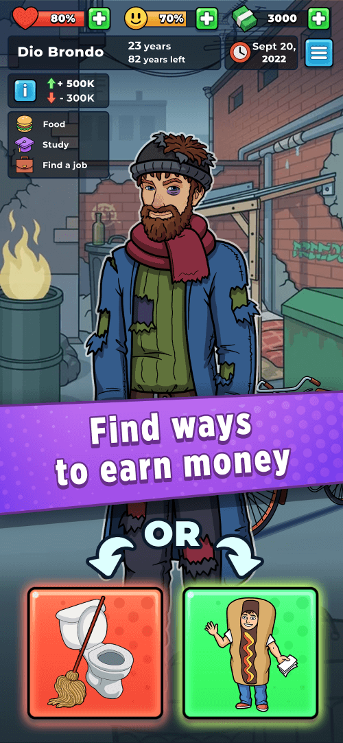 Hobo Life: Business Simulator-screenshot-3