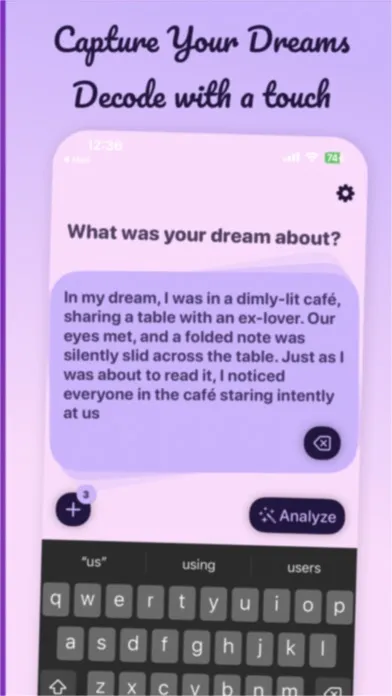 Dream Therapist: AI Assistant Screenshots