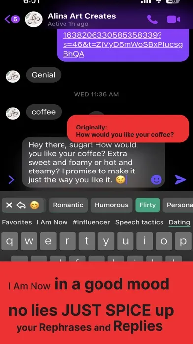 Capturas de tela do Funny Keyboard AI Assistant