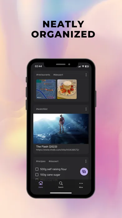 Pinoto - save and organize Screenshots