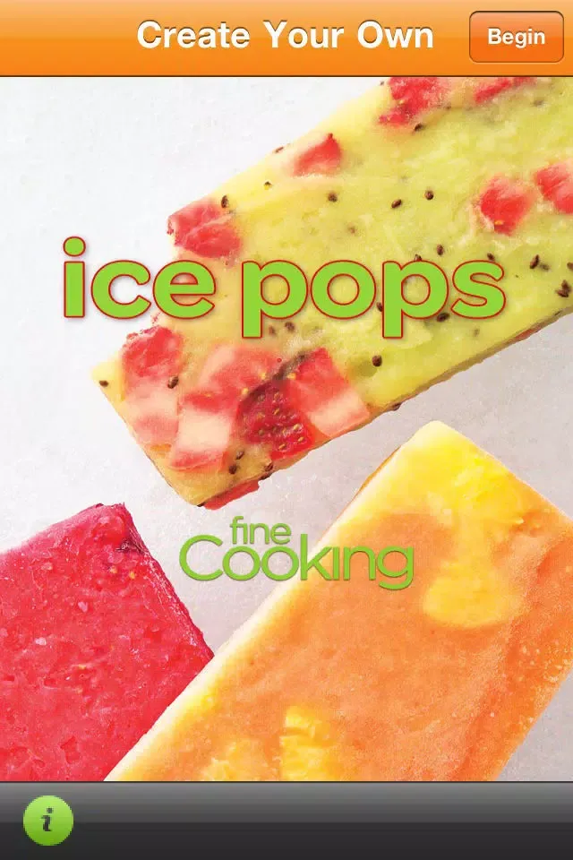 Ice Pops Recipe Maker from Fine Cooking Screenshots