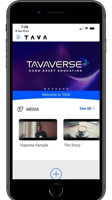 Tangkapan skrin Tava Connect