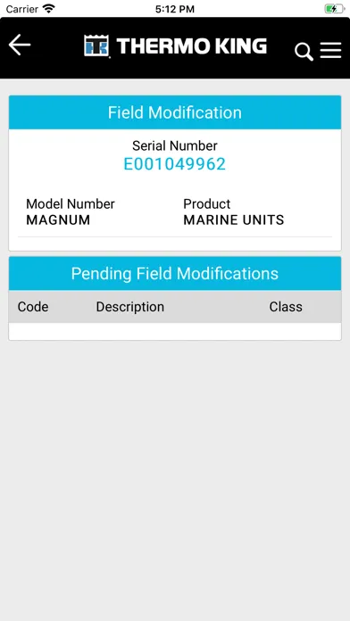 Trane Technologies WMS应用截图