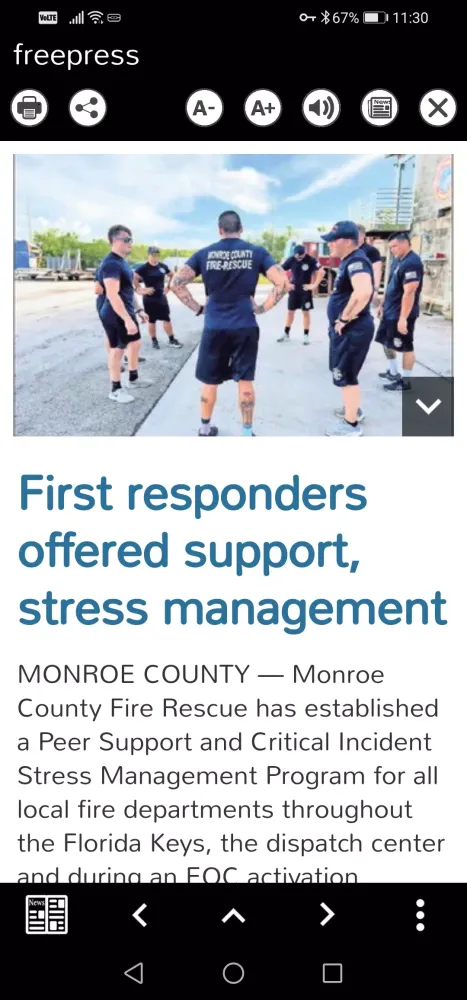 Free Press Screenshots