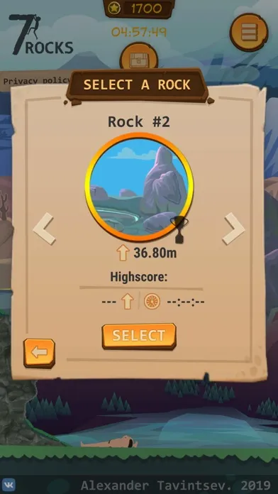 ภาพหน้าจอของ 7Rocks: Mountain Climbing