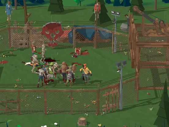 Tangkapan layar Zombie Forest 3: Underground iPad 