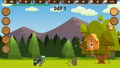 Tangkapan skrin Zombie Forest HD: Survival