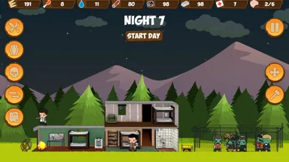 Tangkapan skrin Zombie Forest HD: Survival