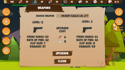 Tangkapan skrin Zombie Forest HD: Survival