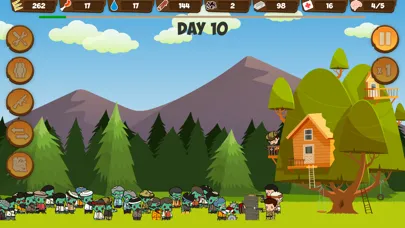 Tangkapan skrin Zombie Forest HD: Survival