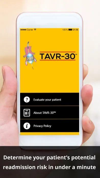 ภาพหน้าจอของ TAVR-30