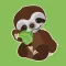 Baby Sloth - Emoji Stickers