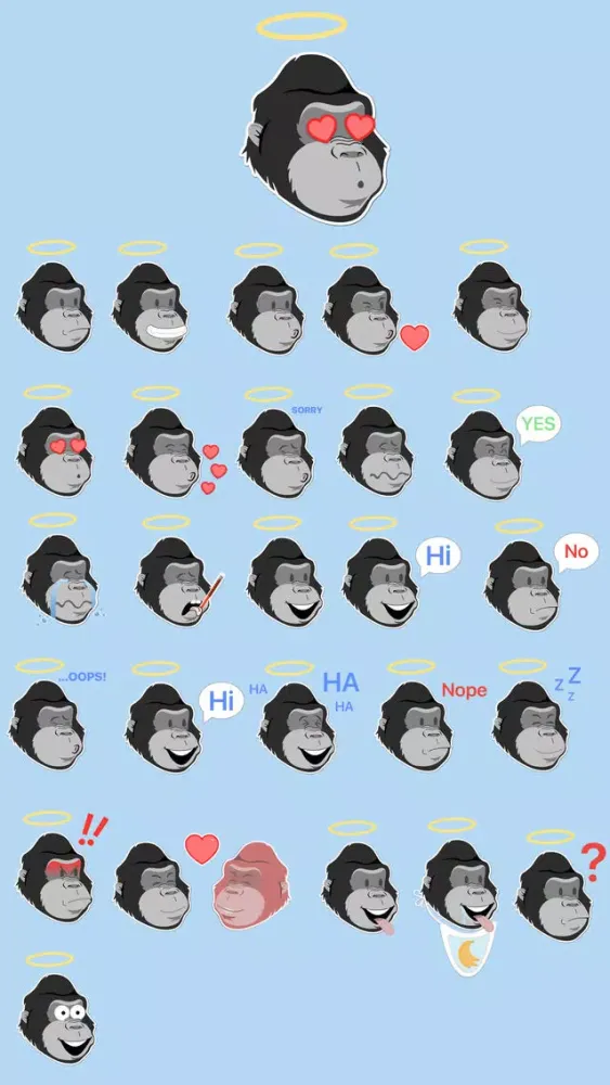 Captures d'écran de Grammar Gorilla - Garambe