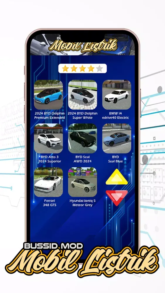 Bussid Mod Mobil Listrik স্ক্রিনশট