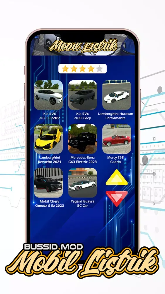 Bussid Mod Mobil Listrik স্ক্রিনশট