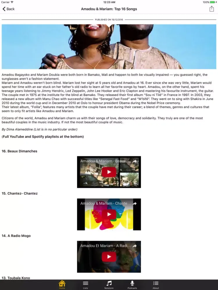 Ảnh chụp màn hình của Project Revolver iPad 