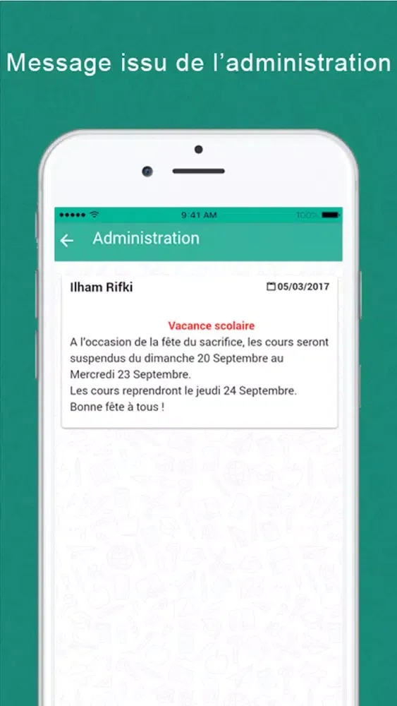 Screenshot di INSTITUTION Lamrani