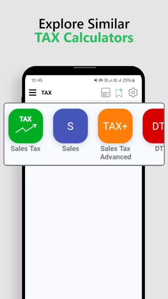 Capturas de pantalla de Tax Calculator