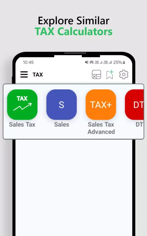 Capturas de pantalla de Tax Calculator