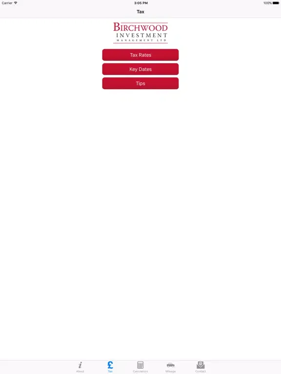 Birchwood Investment iPad  Screenshots