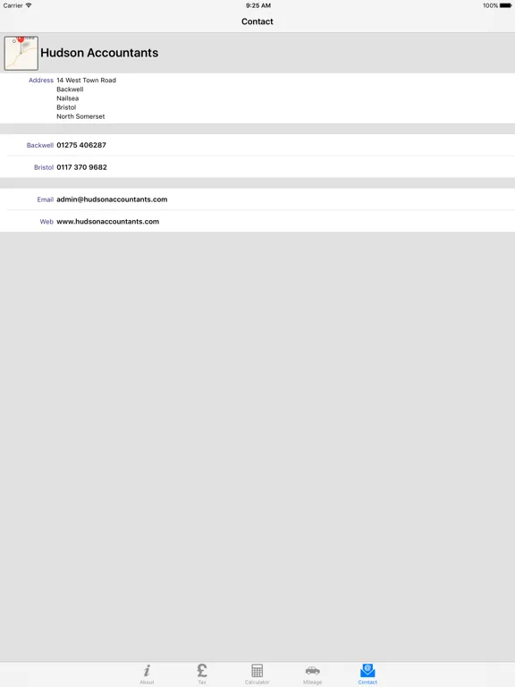 Скриншоты Hudson Accountants iPad 