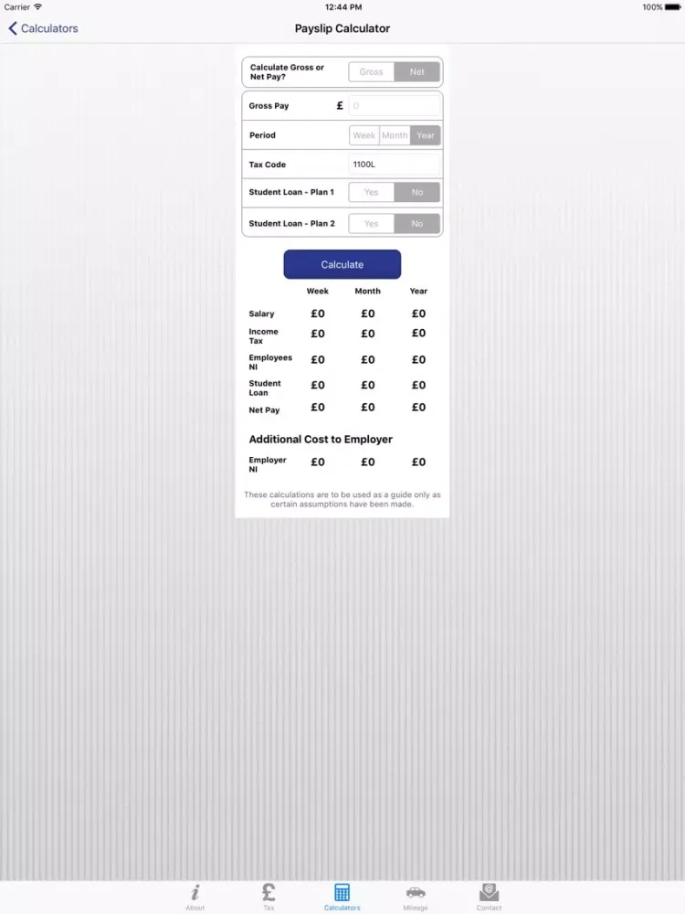 Ảnh chụp màn hình của MBL Ltd iPad 