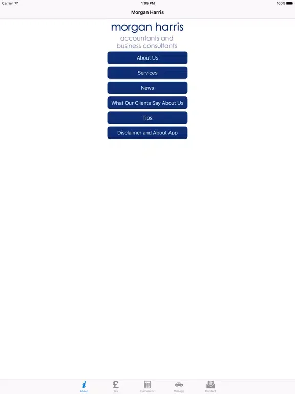 Capturas de pantalla de Morgan Harris iPad 