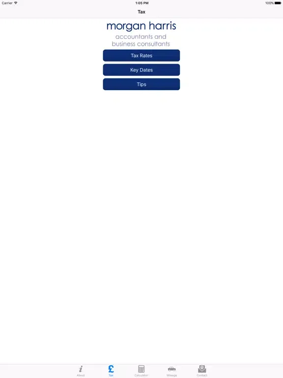 Capturas de pantalla de Morgan Harris iPad 