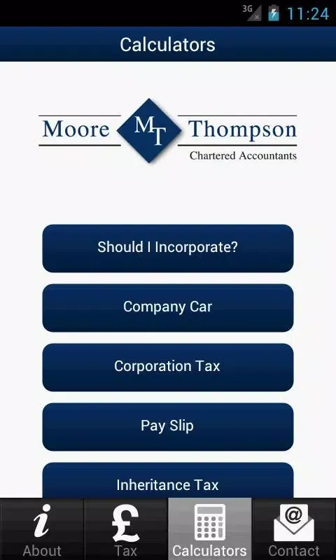 Zrzuty ekranu Moore Thompson