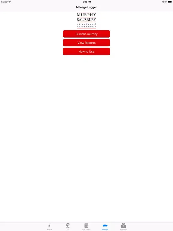 Murphy Salisbury iPad  Screenshots