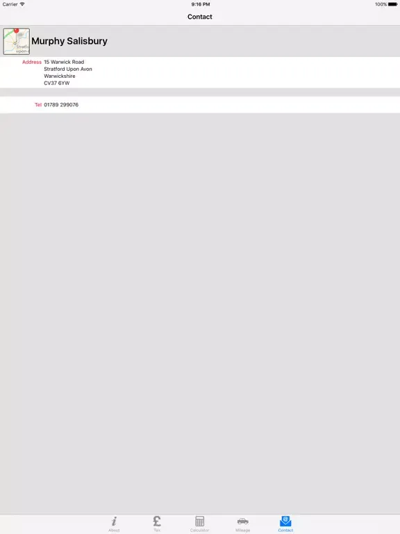 Murphy Salisbury iPad  Screenshots