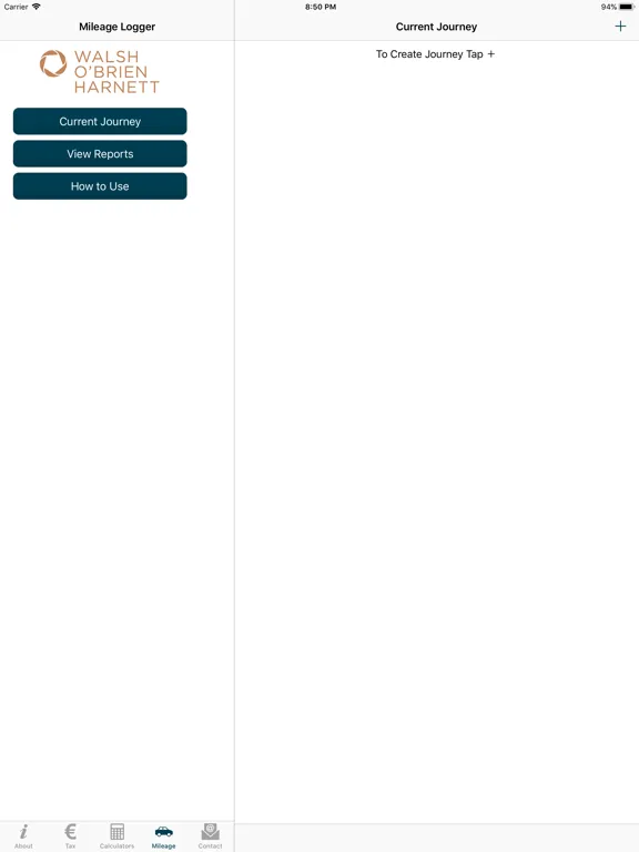 Screenshot di Walsh O’Brien Harnett iPad 