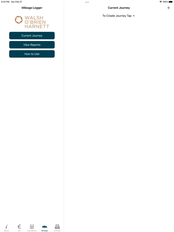 Screenshot di Walsh O’Brien Harnett iPad 