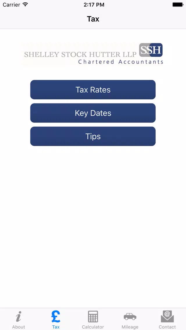 Ảnh chụp màn hình của SSH LLP