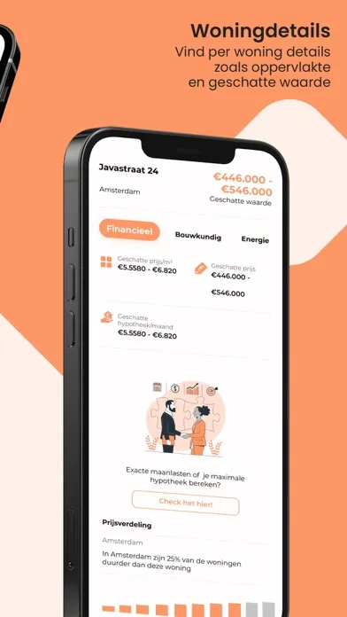 Taxatio - Woningwaarde Ekran Görüntüleri