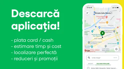 Capturas de pantalla de Cluj TAXI