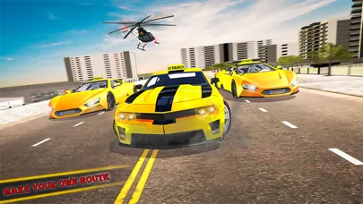 Скриншоты Yellow Cab City Driving Games