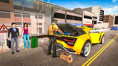 Скриншоты Yellow Cab City Driving Games
