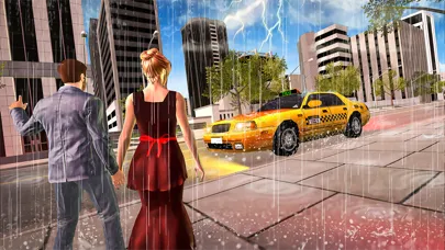 Скриншоты Yellow Cab City Driving Games
