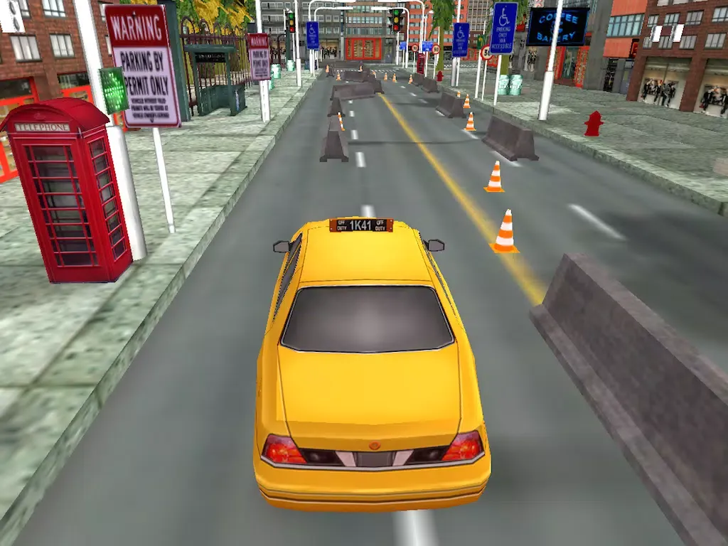 Taxi Parking Super Driver- Smashy Road Raceline of Sharp Driving Challenge iPad  스크린샷