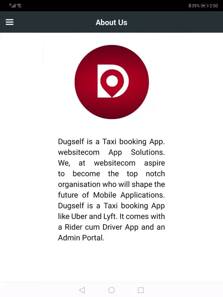 Dug Self iPad 应用截图