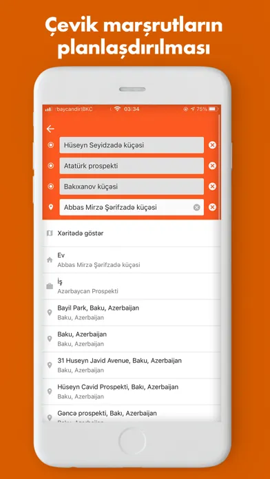 Screenshot di 1Taxi.az - Baku