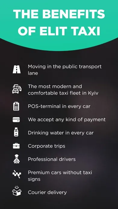 Ảnh chụp màn hình của Elit Taxi