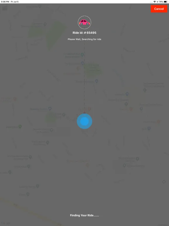 Capturas de tela do Taxi Rider iPad 