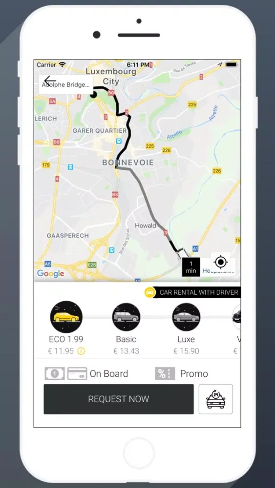 Hellotaxi.lu স্ক্রিনশট