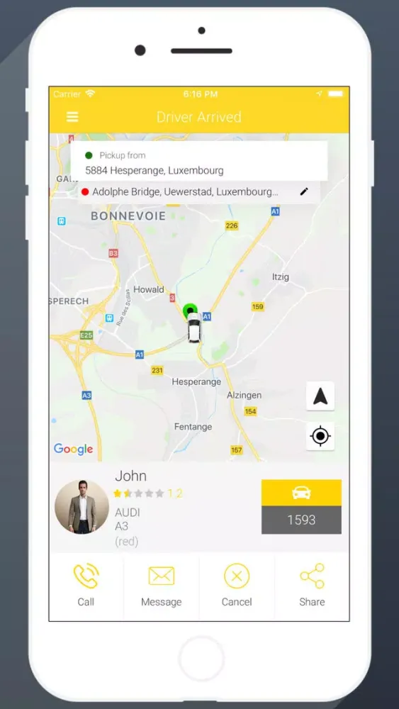 Hellotaxi.lu স্ক্রিনশট