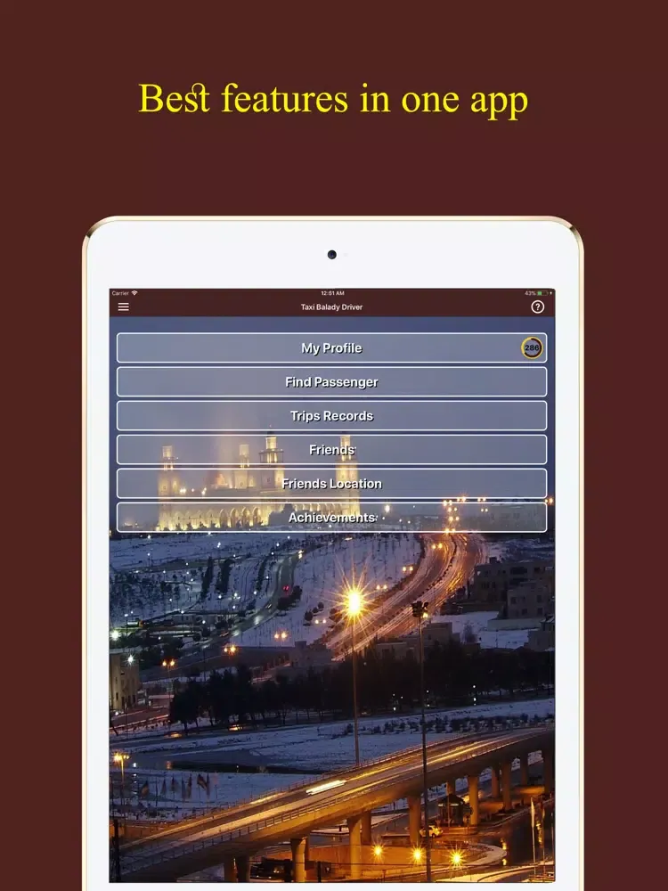 Taxi Balady Drivers iPad  سکرین شاٹس