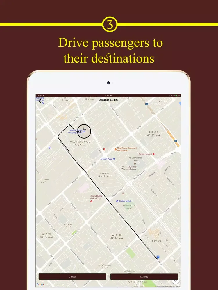 Taxi Balady Drivers iPad  سکرین شاٹس